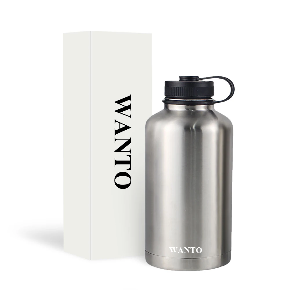 Wanto 304 32oz 40oz Wholesale Stainless Steel Sport Double Wall Vacuum Insulated Flask With Competitive Prices