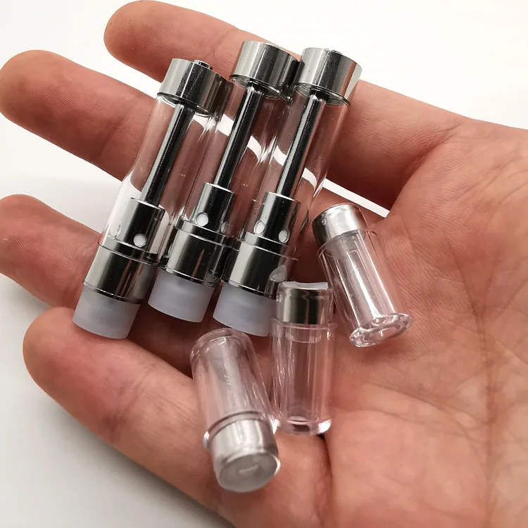 
M6T G5 Cereal Carts Atomizer 0.8/1.0ml Press Mouth Ceramic Coil Vape Thick Oil Cartridge Tank for 510 Thread Preheat Battery Mod 