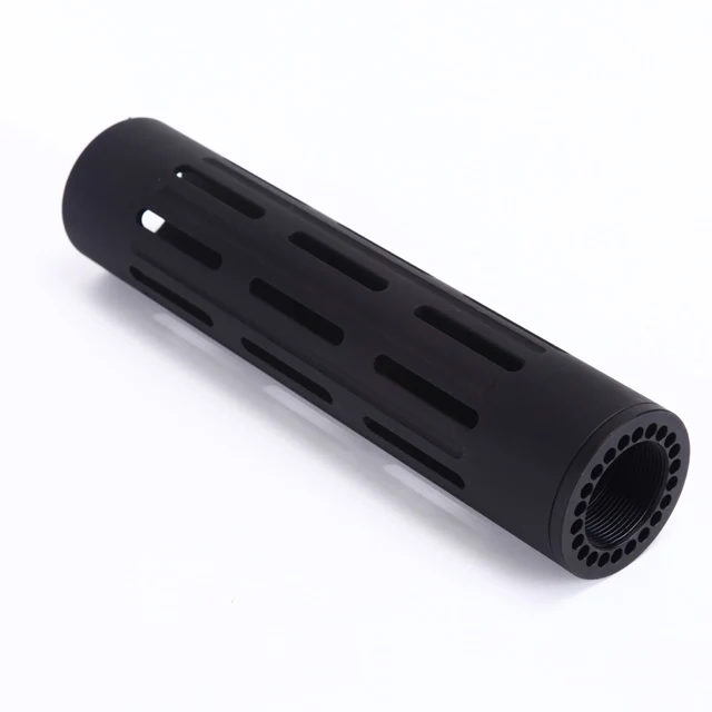 
10' Free Float AR15 .223 Aluminum hand guard parts Customized machining service 