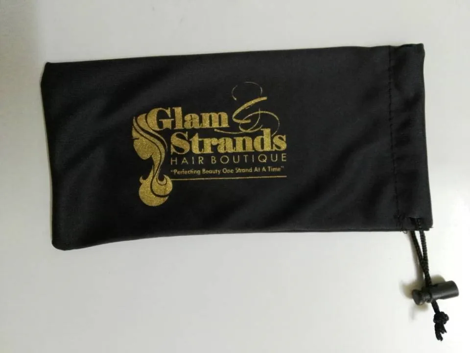 high quality microfiber fabric glasses drawstring jewelry gift bag pouch custom eye glasses storage bag
