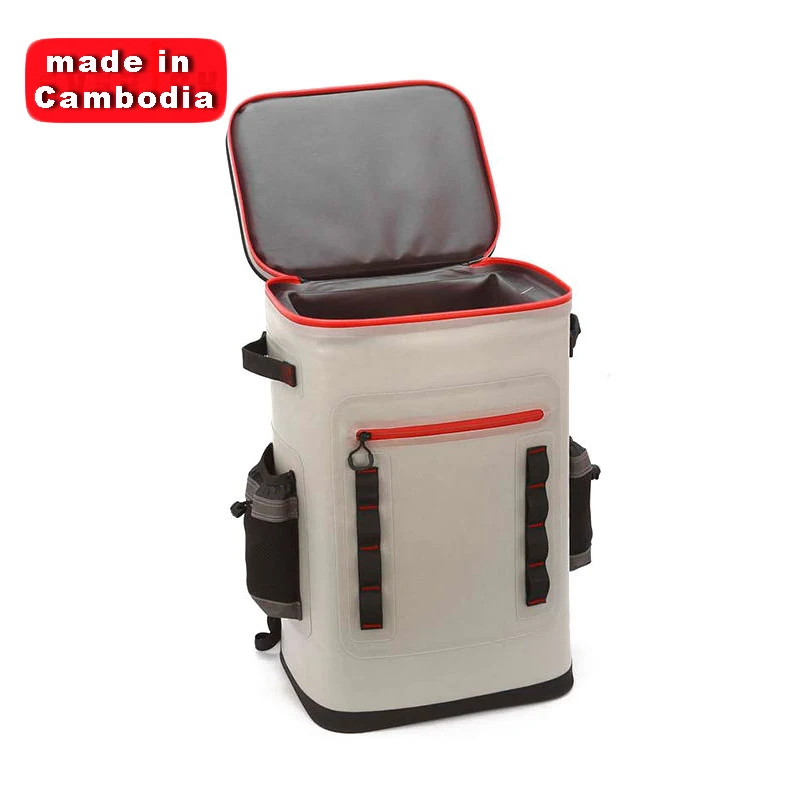 48T Waterproof Car Travel  Beach TPU Floating Fishing soft cooler bag outdoor camping Ice backpack