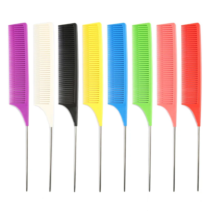 Hair Dye and Highlights Comb Tip and Tail Comb Hair Dye Styling Plastic Comb and Highlights Board Hair Dressing Tool