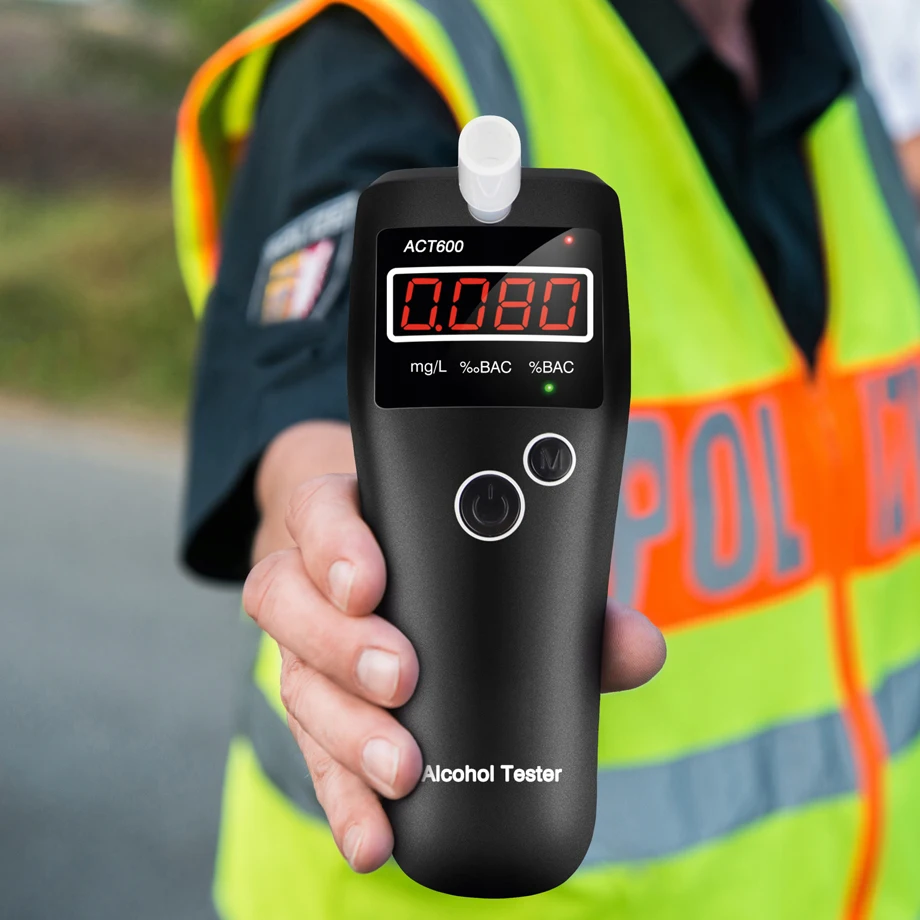 Handheld breathalyzer factory sale alcohol tester car alcohol analyzer