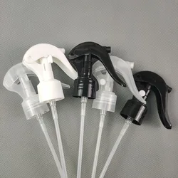 plastic water cleaning mini  trigger sprayer 24/28 Colorful  non-spill PP plastic smooth ribber cleaning trigger sprayer