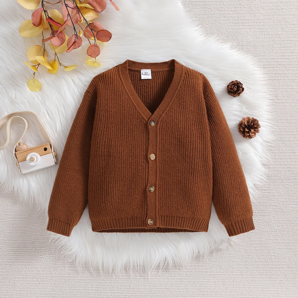 School Uniform Teen Clothes Toddler Knitted Sweater Boys Girls Cardigan Long Sleeve Children Outerwear Kids Sweater Jacket