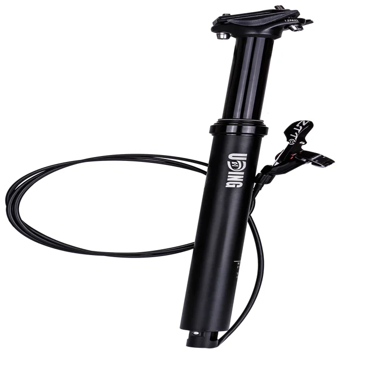 UDING factory  remote control alloy material TVS100 /125/ 150 bicycle adjustable seatpost
