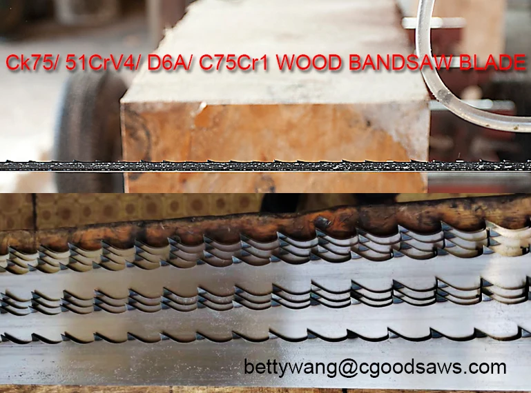 High quality welding cutting band saws blade wood cut bandsaw blades