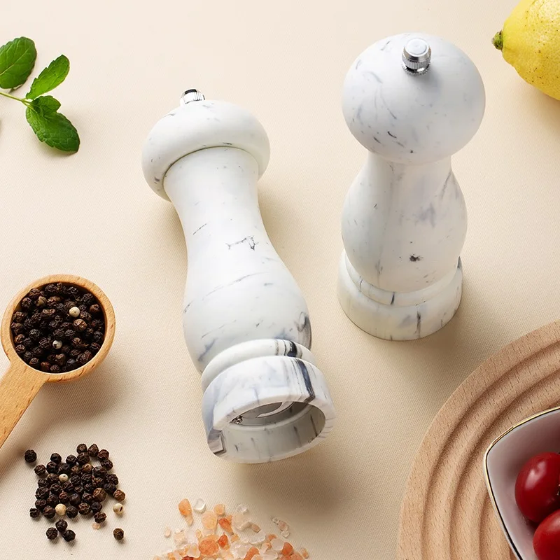 MM Manual Seasoning Jar Spice Grinder Salt Pepper Bottle Mill Ceramic Core Food Grade PP Plastic Chili Salt and Pepper Grinder