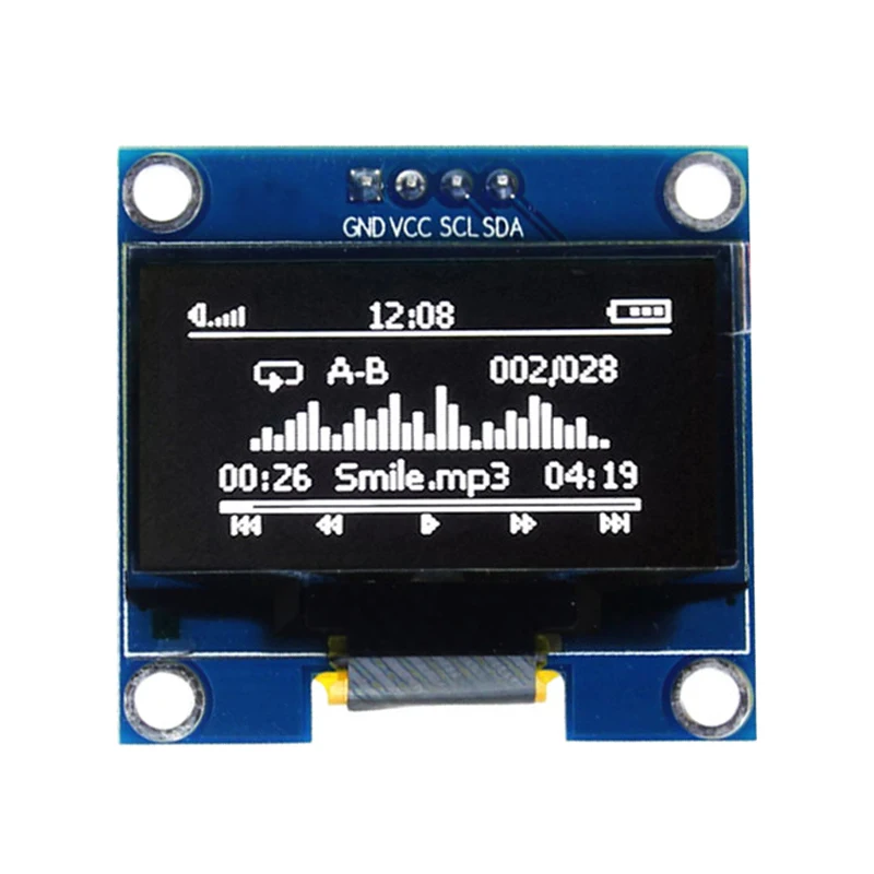 Oled-экран 1,3 дюйма 128x64 i2c oled SSD1306 или драйвер SSH1106 IC oled-дисплей