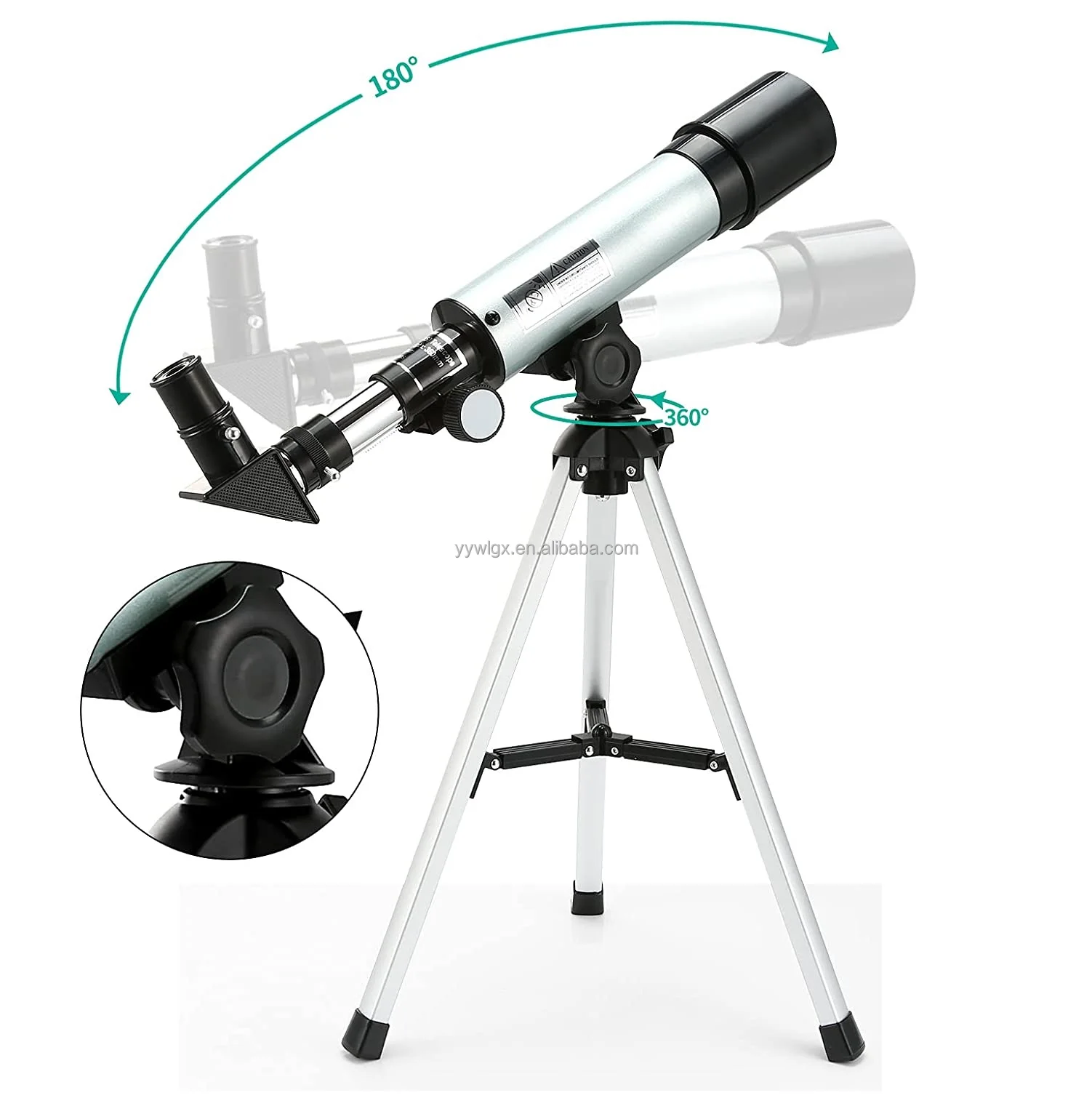 F36050m Optical Instruments 1.5x Erector children Telescpo Telescope Astronomical For Sale