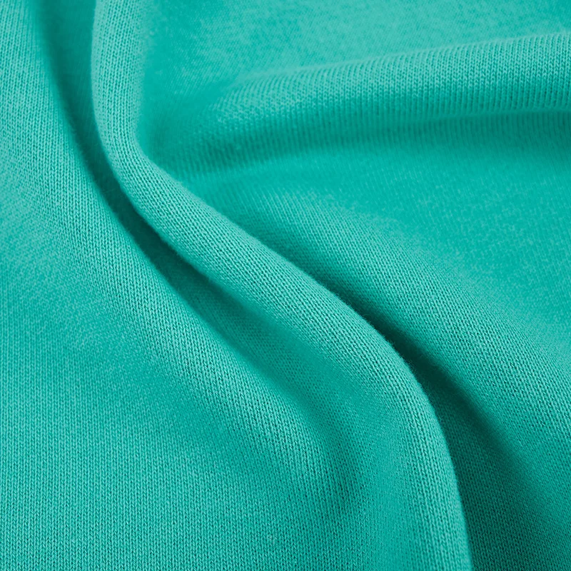 Good quality 55 cotton 42 nylon 3 spandex fabric polar fleece fabric for long sleeve base shirt