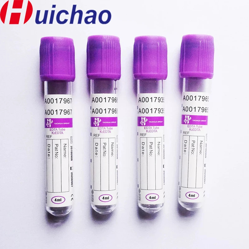 
Purple EDTA K3 Blood Collection Tube 