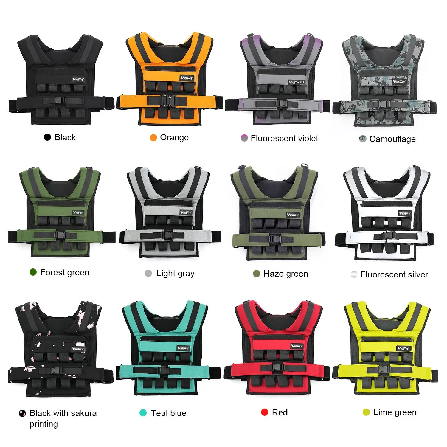 Grey Weight Vest Plate Wholesale Custom Adjustable Fitness Weighted Vest for men training 10kg 12kg 16kg 20kg 30kg