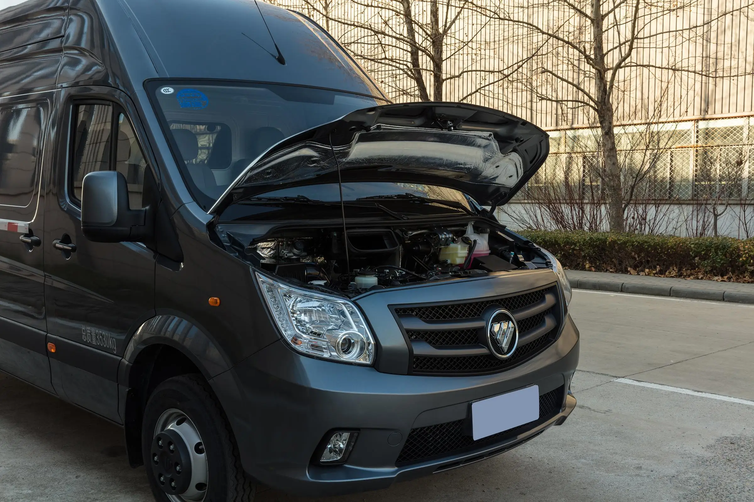 Luxurious High Roof Diesel Foton Trucks 7 Seats Mini Van Minibus Van China New Mini Delivery Van