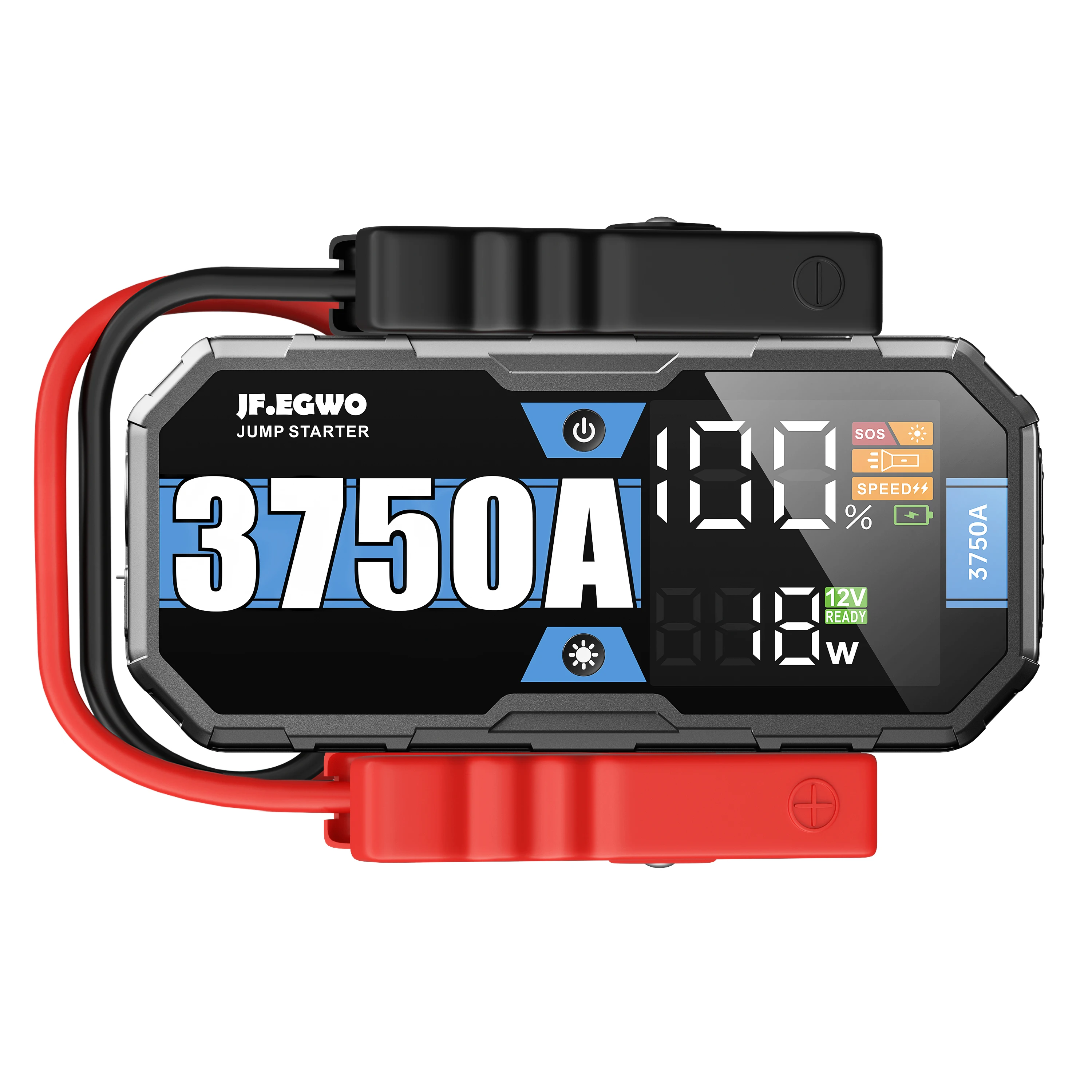 3750A Peak Current Car Jump Starter 28000mAh 12V Jump Box Car Battery Booster Pack Multi-Function Car Jumper