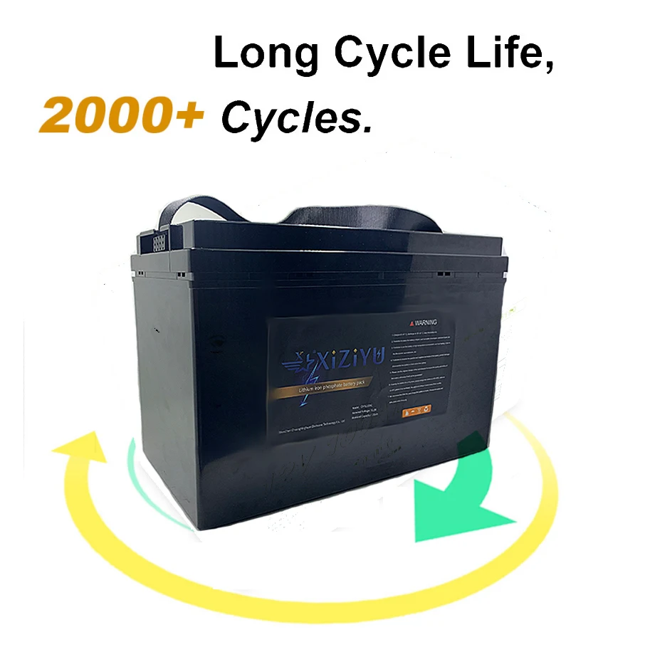 Factory priced 12V 100Ah Iron Phosphate Battery Deep Cycle lithium battery lifepo4