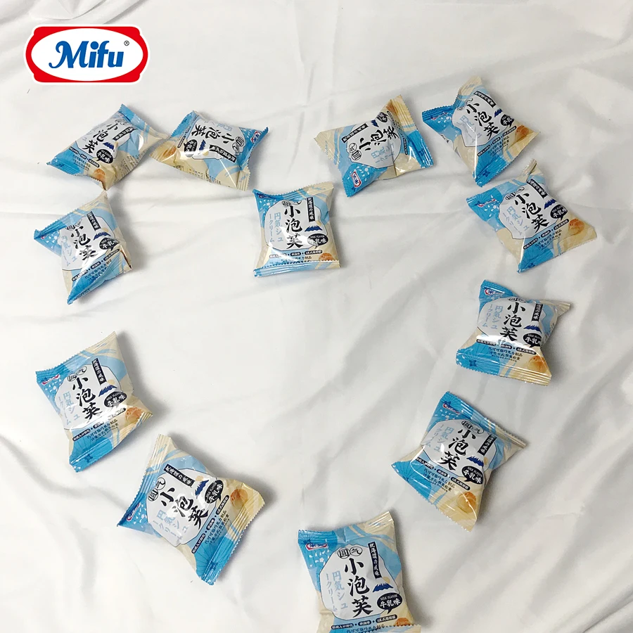 Wholesale 216g chocolates cookies small mini milk flavor crispy ball wafer biscuit chocolate ball snack food for kids