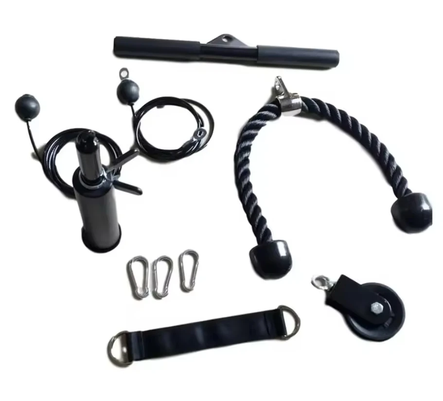 Home Gym Equipment Fitness Lift Pulley System Strength Training Gym Cable Machine