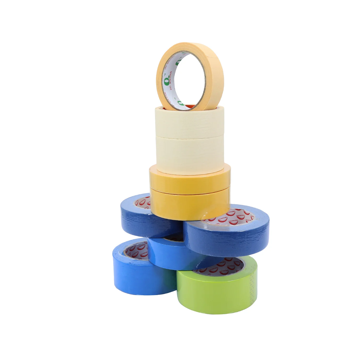 Exquisite technical individual shrink wrapped spring package automotive masking tape
