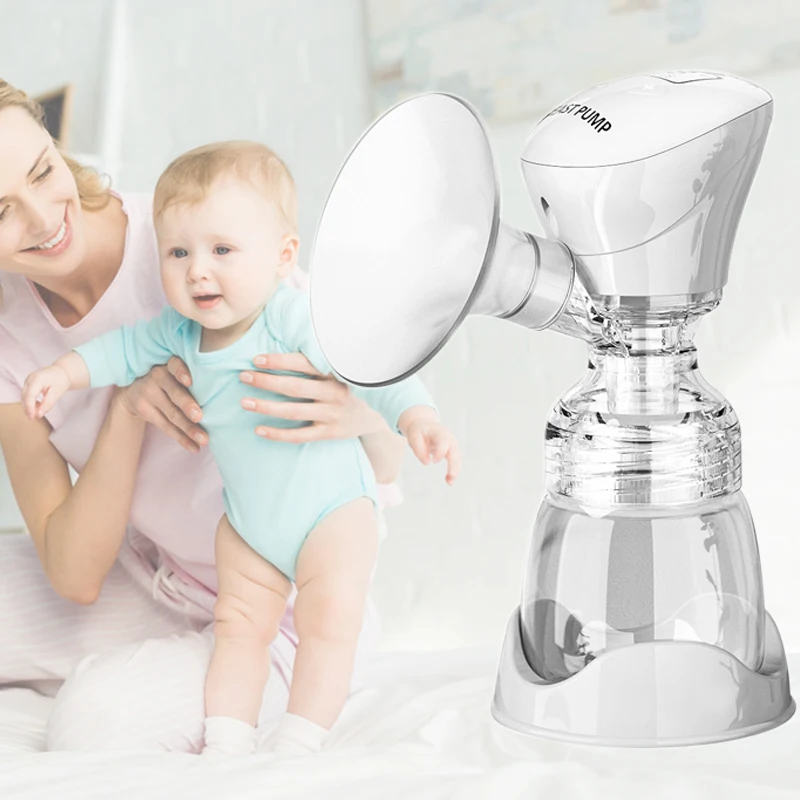 Food grade silicone USB charging breast milk pump portable breast pump manufacturer