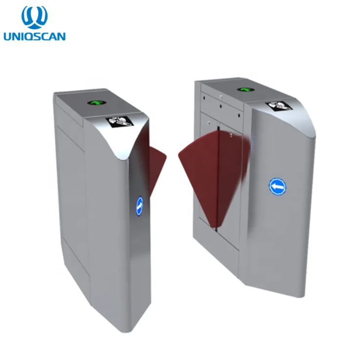Speed Gate Entrance Automatic Security Barrier Slim Entrance Control Auto Electric Single Motor Access Rfid Card