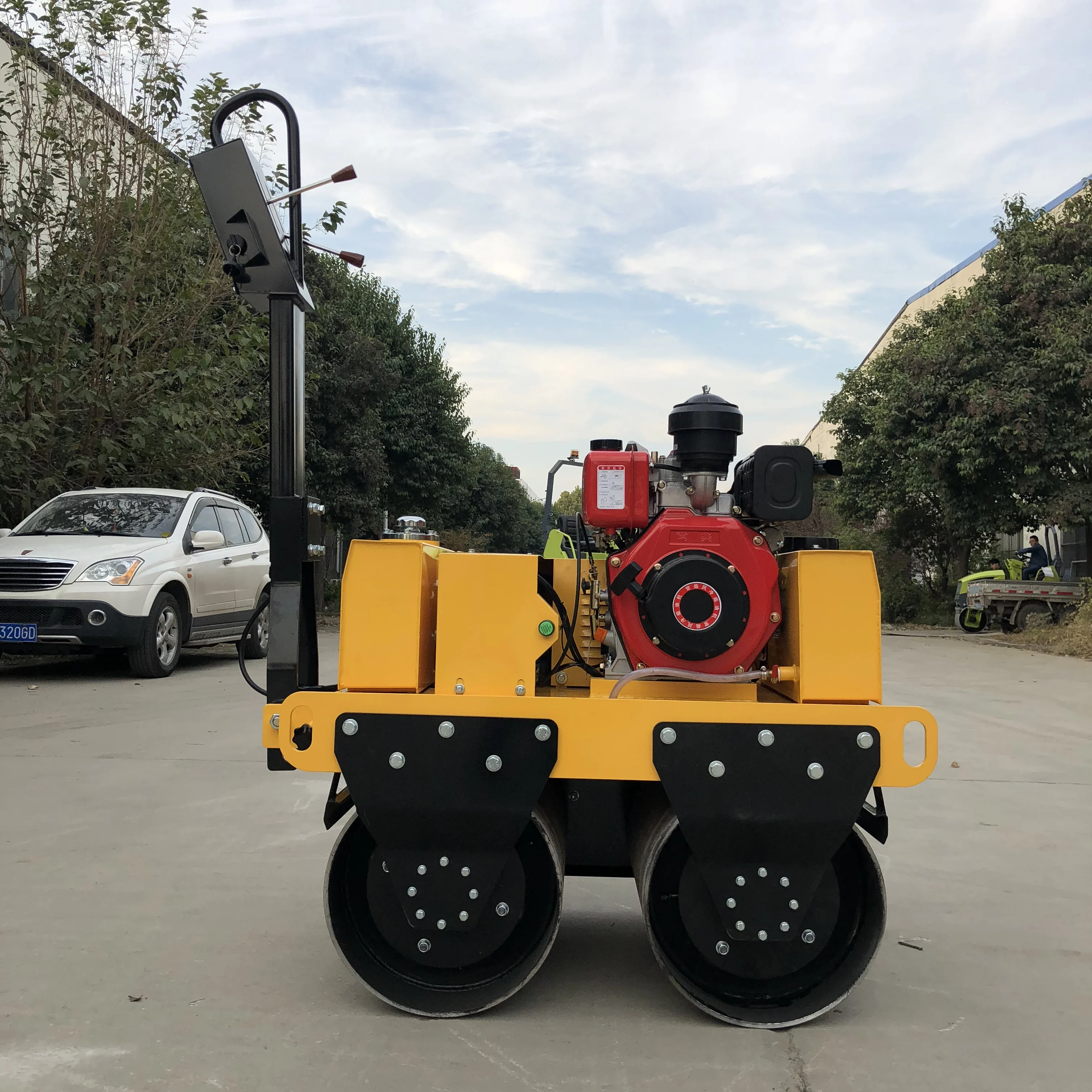 Manufacturer Factory Price Hydraulic Roller Small Vibratory Mini Compactor Road Roller Double Drum roller For Sale