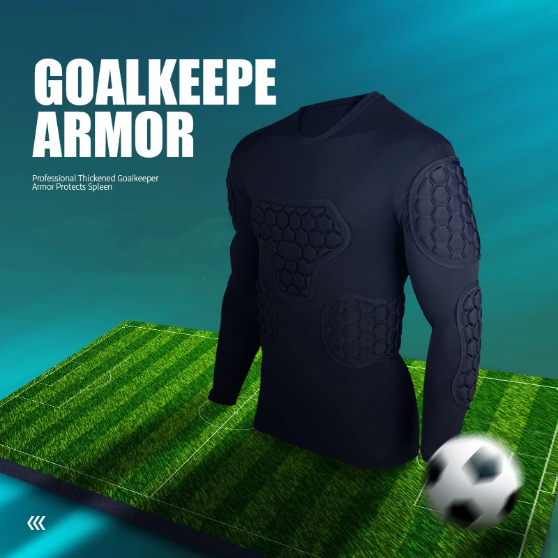 Authentic Black Custom Youth Soccer Football Training Keeper Wears Goalie Uniform Soccer Jersey Main Suit