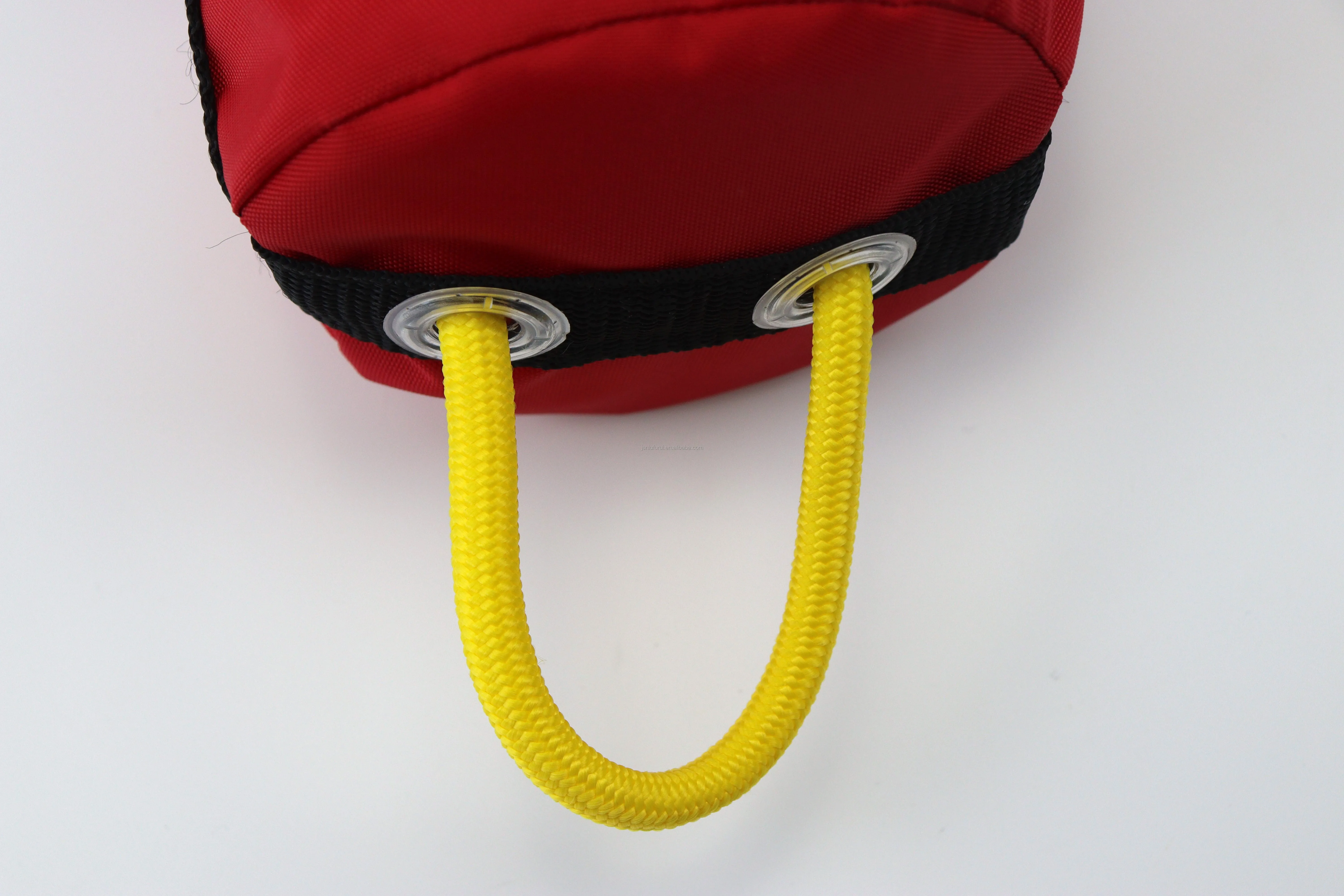 Niufurui Marine safety equipment 15m 20m 30m 8mm reflective buoyancy water rescue throw rope bag