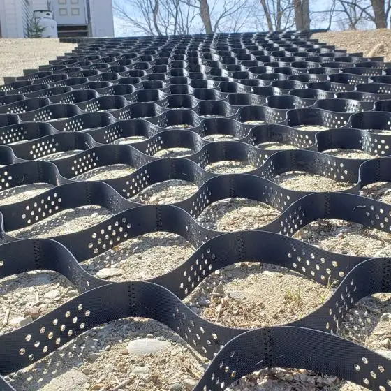 Factory Price HDPE Gravel Honeycomb Geocell for Channel Wall for Soil Stabilization and Erosion Control