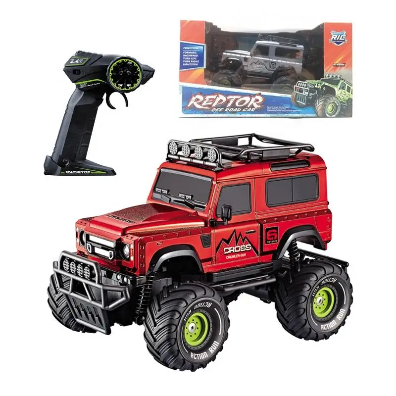 1:18 RC Car four-way 2.4G big wheel Off-road Climbing Land Rover Defender remote control CAR