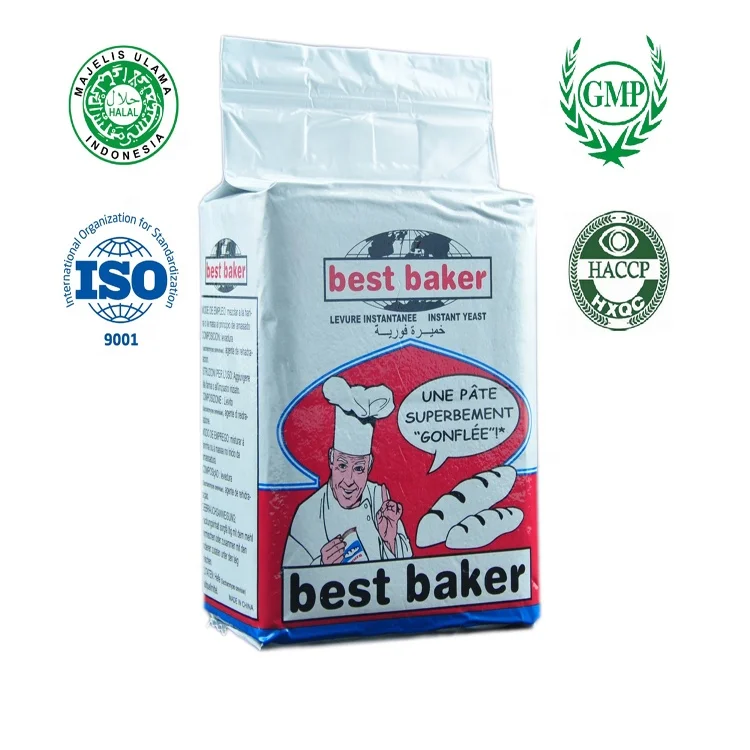 Instant dry yeast 500g 450g 125g 90g factory supply yeast