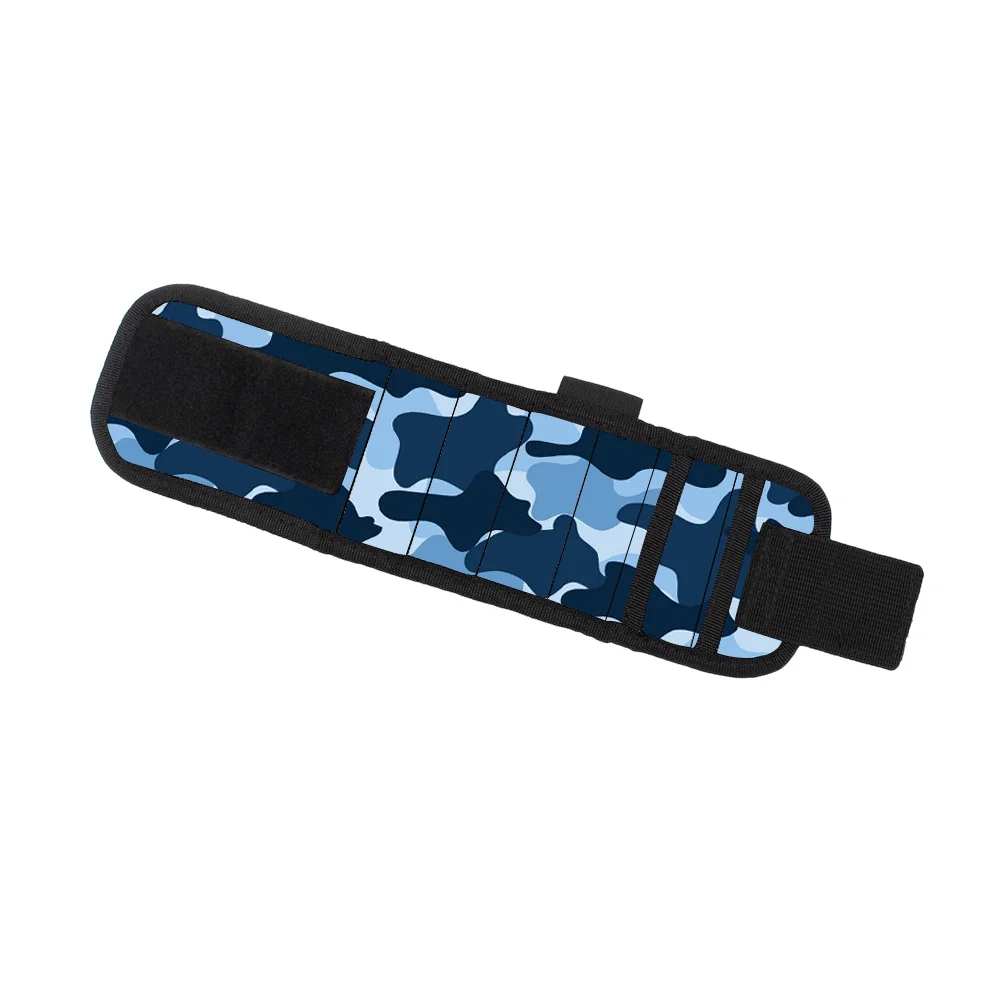 China Tools Wholesale 16 Magnets Two Pockets Magnetic Wristband For Holding Screws Nails Tools