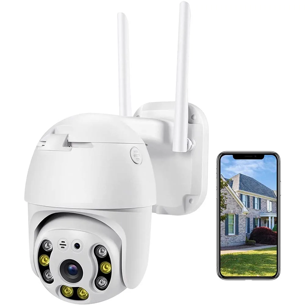 1080P Security Camera WiFi Outdoor PTZ Speed Dome Wireless IP Camera CCTV Pan Tilt 4XZoom IR Network Surveillance P2P cam CC151