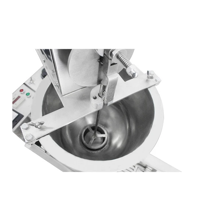 NP-2 Коммерческая нержавеющая сталь мини электрические газовые пончик делая машину