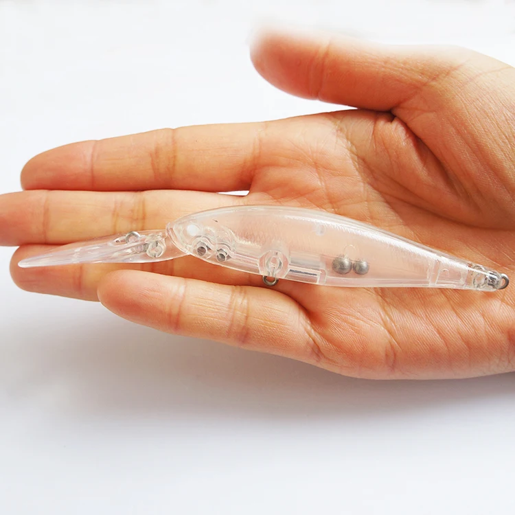 100DD 8CM 10G Unpainted Blank Lure japanese fishing lure blanks