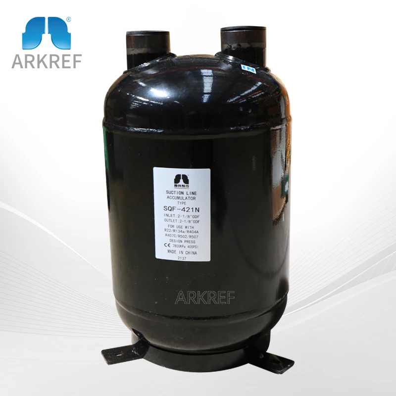 Liquid Refrigerant Receivers With Brackets And Access Ports Refrigeration Systems Liquid Receiver