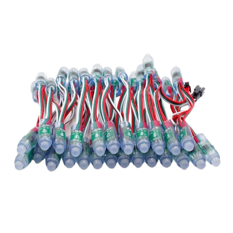 Multi Color Dmx led pixel Light Full Color DC5V-12V Ic 1903 pixel led rgb ws2811 12v Smart IC Waterproof led pixel Module