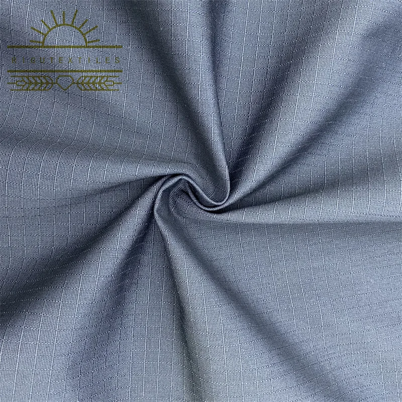 Текстиль Rigu Cvc Tc полиэстер 35 хлопок тканый 230GSM 16*16S 108*48 саржевая ткань для спецодежды