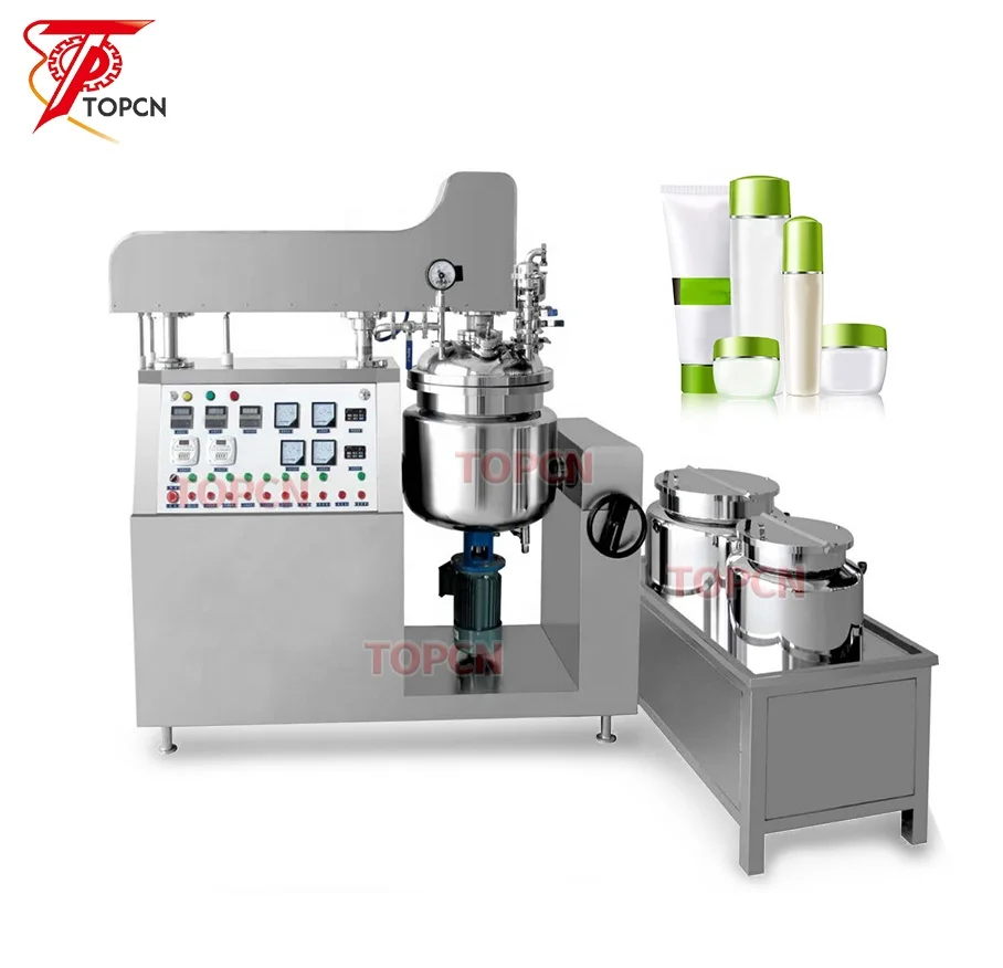 High Shear Food Vacuum Mixer Homogenizer Paste Mixing Tank