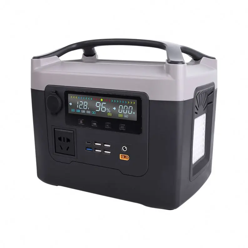 flow RIVER Pro Portable Power Station 720WH/600W Outdoor Camping Solar Energy Storage Lithium ion Battery