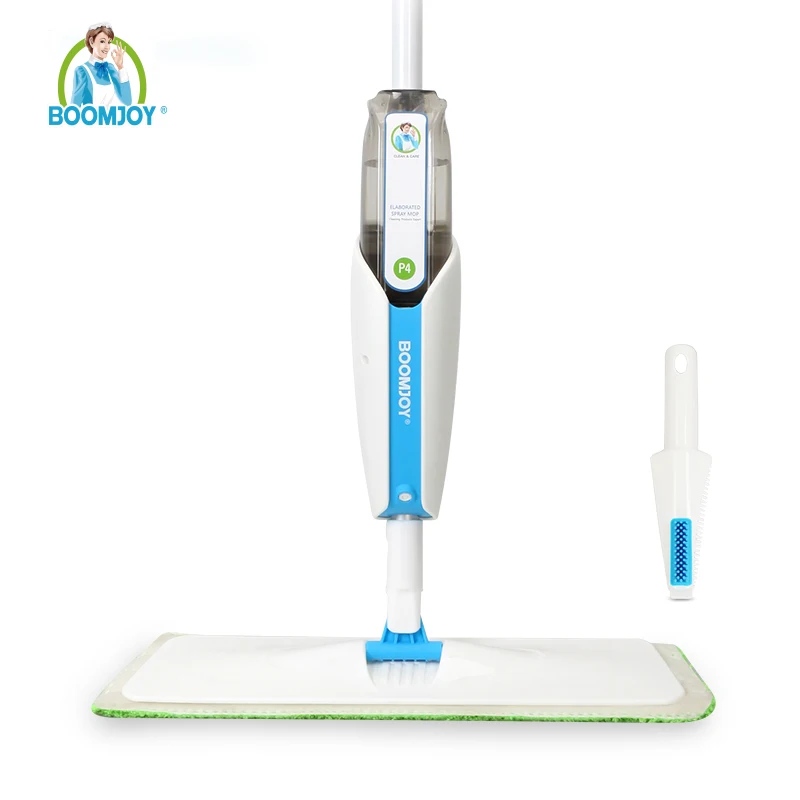 4 microfiber pads multiple use spray mop/ easy mop 360