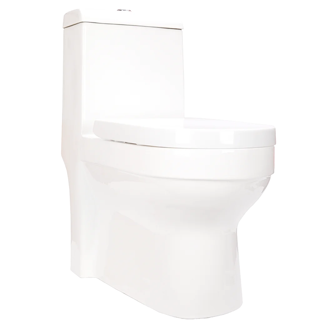 New design glazed ceramic sanitary ware flush ceramic bathroom closet two piece wc toilet
