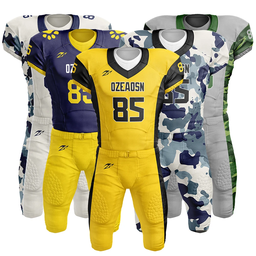 Custom tackle twill mesh youth american football practice jersey sublimation american football uniform for men