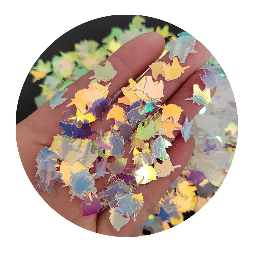 Ultra Various Shape Rabbit Maple Leaf Heart Flower Loose Sequins Glitter Paillette Wedding Decoration DIY Nail Beauty Stickers