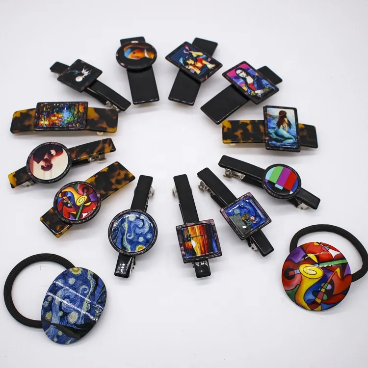 Новое поступление, аксессуары для украшения волос из целлюлозного ацетата, Французская заколка