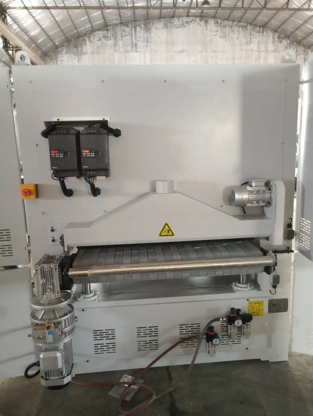 NTR-R1000D industrial primer sander stainless steel metal sanding machine