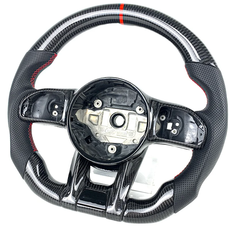 Для Mercedes-Benz C-Class E-Class A-Class G63 CLA GLC GLB SLK GLA Модернизированный AMG спортивный руль из углеродного волокна