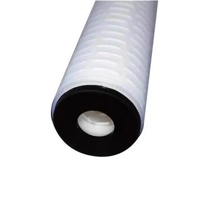 High Quality Industry Water Filter Cartridge High Flow Rate 0.1 Micron Water Pp Pleated Filter Cartridge