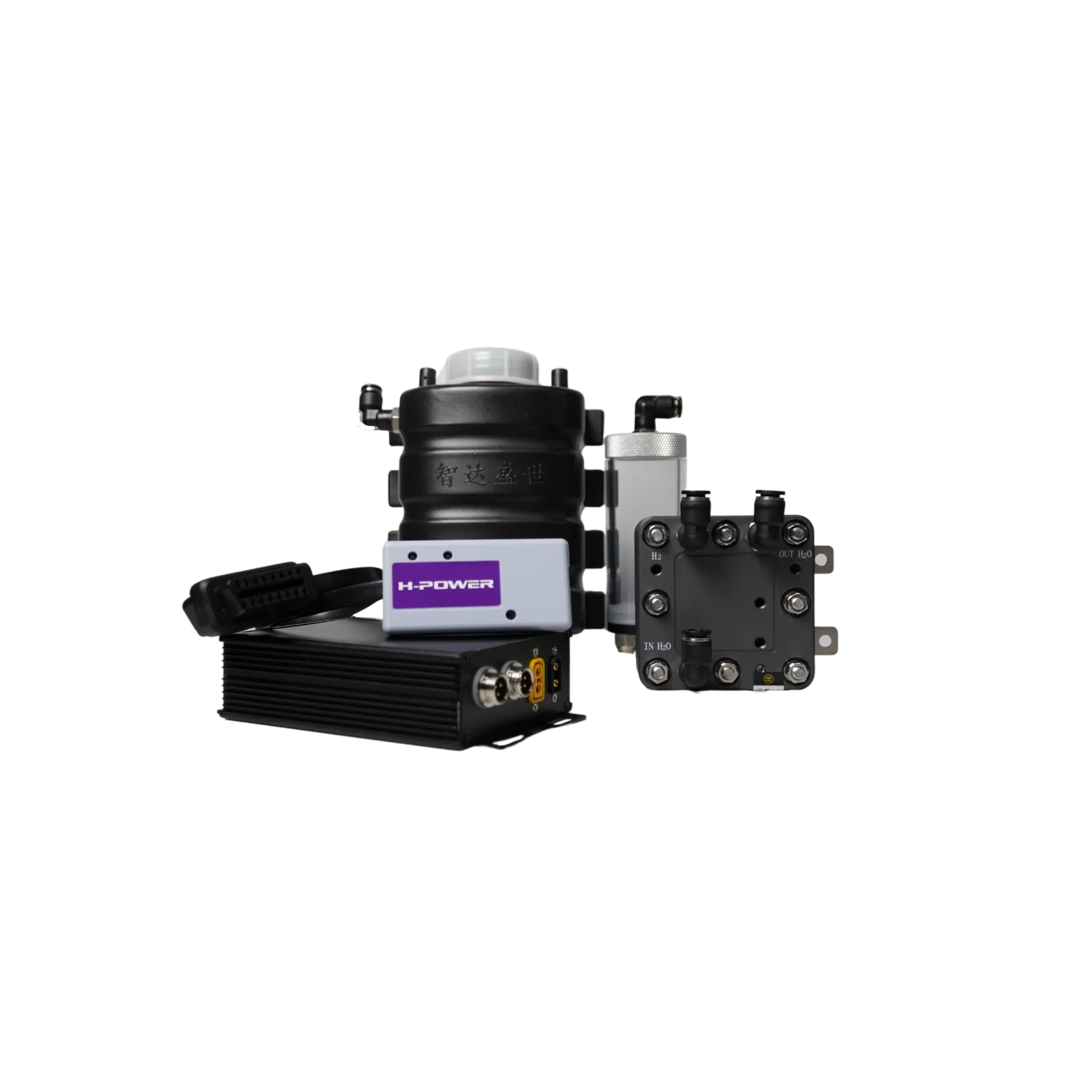 SENZA High-Performance HHO Car Kit Hydrogen Generator HHO Generator Kit for Car 15%-25% Fuel Saving 25% Power Increase