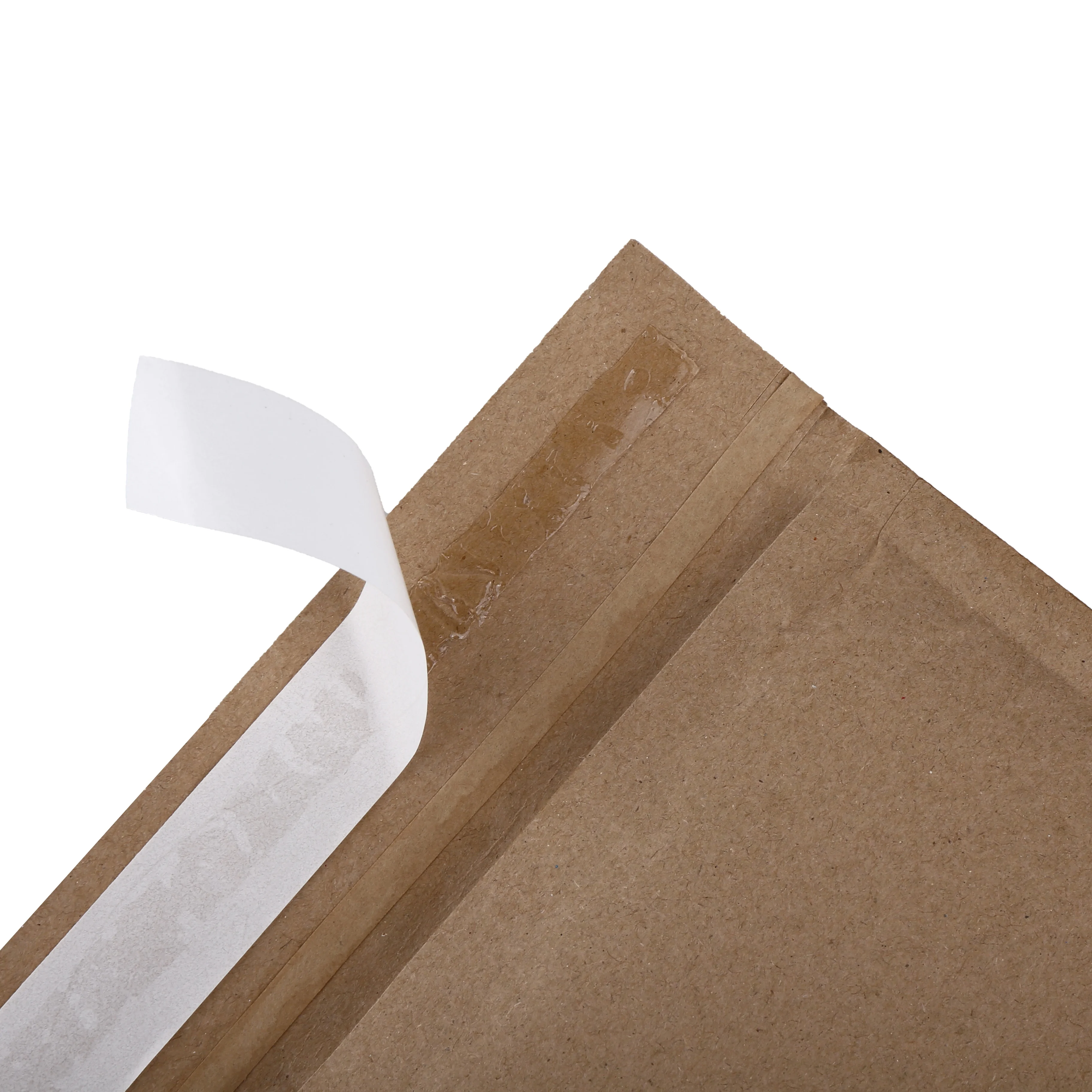 Fully Biodegradable Compostable packing 100% Curbside Recyclable Paper Padded Mailers envelopes Kraft Mesh Paper Padded Bags